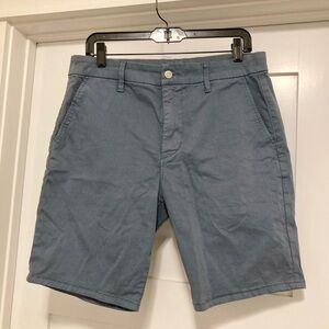 Joe's Jeans Men’s THE BRIXTON Flat Front Shorts in Vintage Blue ( sz 32)